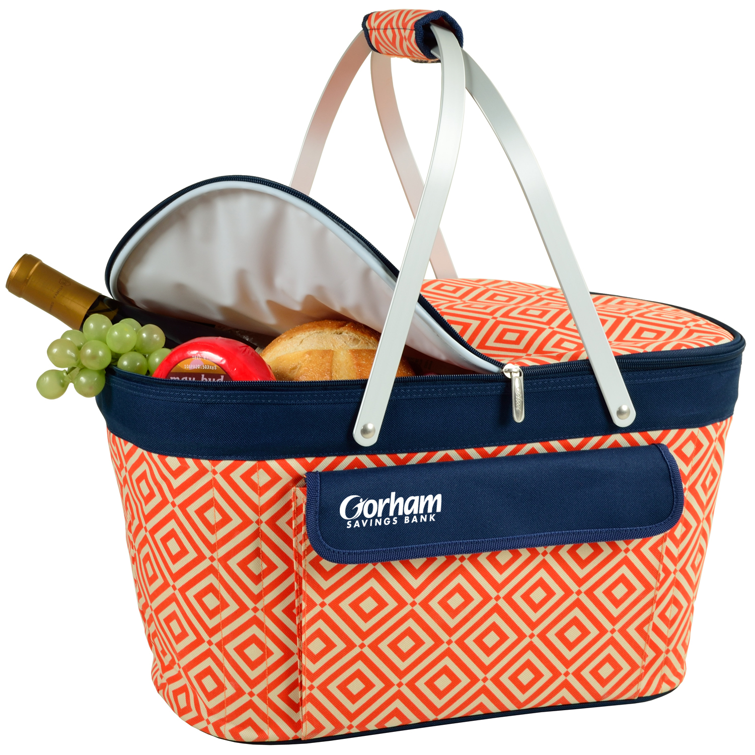 Collapsible Insulated Basket Cooler 